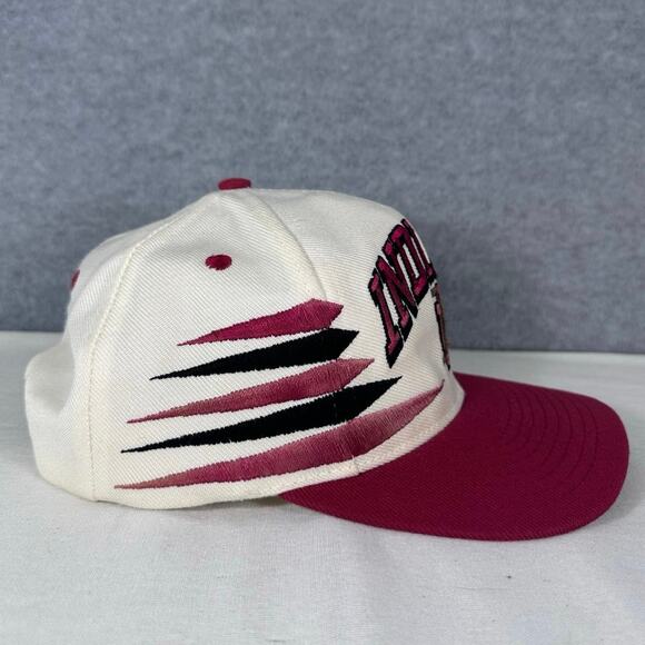 Vintage Loco Athletics Indiana Hoosiers IU Hat Cap Snapback Diamond Cut - Picture 2 of 14